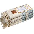 Gold CASE Turkish Hand Towels for Bathroom Set of 4 – 100% Cotton Bathroom Towels – Helen Kitchen Small Towel for Spa, Face, Tea & Dishcloth – Decorative Patterned Weave – Aqua